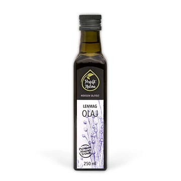 Hidegen sajtolt Lenmag olaj – 250 ml