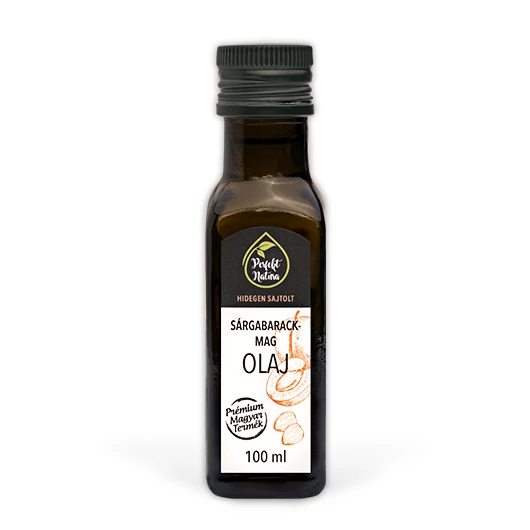 Hidegen sajtolt Sárgabarackmag olaj – 100 ml